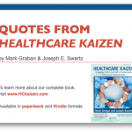 healthcare kaizen quotes ebook