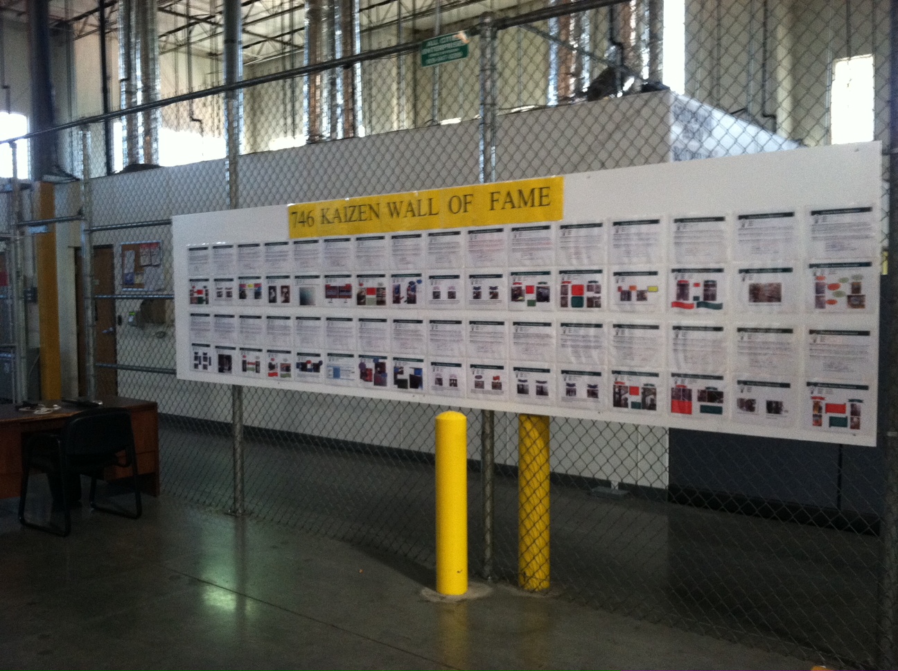 “Wall of Fame” from a 3PL & Distribution Company