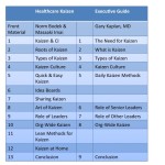 Hospitals and health systems are facing many challenges, including shrinking reimbursements and the need to improve patient safety and quality. A growing number of healthcare organizations are turning to the Lean management system as an alternative to traditional cost cutting and layoffs. “Kaizen,” which is translated from Japanese as “good change” or “change for the better,” is a core pillar of the Lean strategy for today’s best healthcare organizations.  Kaizen is a powerful approach for creating a continuously learning and continuously improving organizations. A Kaizen culture leads to everyday actions that improve patient care and create better workplaces, while improving the organization’s long-term bottom line. The Executive Guide to Healthcare Kaizen is the perfect introduction to executives and leaders who want to create and support this culture of continuous improvement.  The Executive Guide to Healthcare Kaizen is an introduction to kaizen principles and an overview of the leadership behaviors and mindsets required to create a kaizen culture or a culture of continuous improvement. The book is specifically written for busy C-level executives, vice presidents, directors, and managers who need to understand the power of this methodology.   The Executive Guide to Healthcare Kaizen shares real and practical examples and stories from leading healthcare organizations, including Franciscan St. Francis Health System, located in Indiana. Franciscan St. Francis’ employees and physicians have implemented and documented 4,000 Kaizen improvements each of the last three years, resulting in millions of dollars in hard savings and softer benefits for patients and staff.   Chapters cover topics such as the need for Kaizen, different types of Kaizen (including Rapid Improvement Events and daily Kaizen), creating a Kaizen culture, practical methods for facilitating Kaizen improvements, the role of senior leaders and other leaders in Kaizen, and creating an organization-wide Kaizen program.  The book contains a new introduction by Gary Kaplan, MD, CEO of Virginia Mason Medical Center in Seattle, Washington, which was named “Hospital of the Decade” in 2012.  The Executive Guide to Healthcare Kaizen is a companion book to the larger book Healthcare Kaizen: Engaging Front-Line Staff in Sustainable Continuous Improvements (published in 2012). Healthcare Kaizen is a longer, more complete “how to” guide that includes over 200 full color images, including over 100 real kaizen examples from various health systems around the world. Healthcare Kaizen was named a recipient of the prestigious Shingo Professional Publication and Research Award.